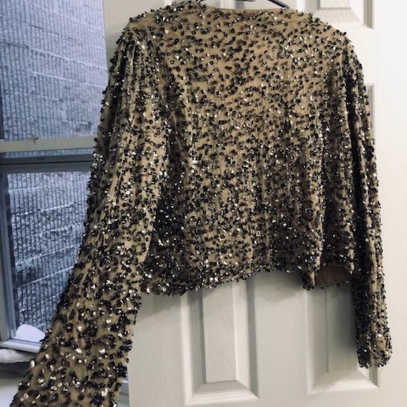 Silver Sequin Jacket - Picture 4 of 7
